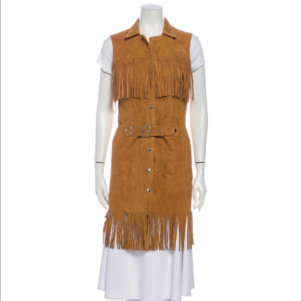 RE/DONE suede vest